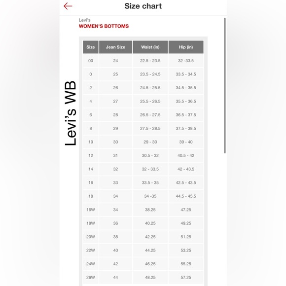 Size 29x30 Women’s Levi’s Jeans #1598 - Picture 11 of 13